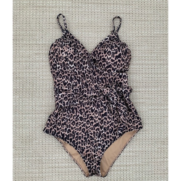 leopard print swimsuit h&m